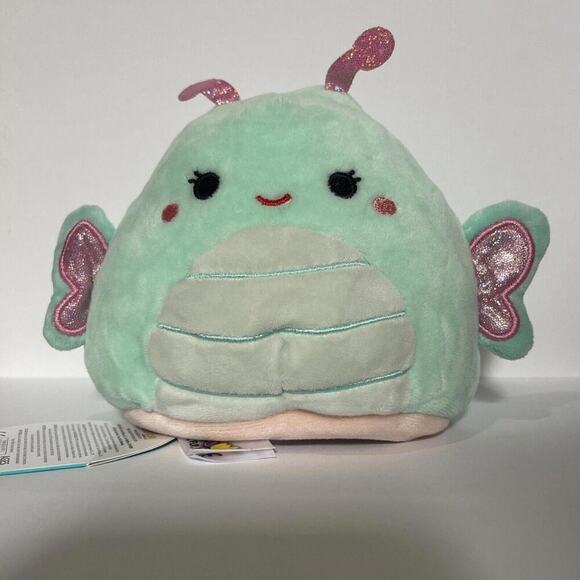 Squishmallows Flip A Mallow 5” Archie Axolotl/Reina Butterfly - Picture 1 of 3